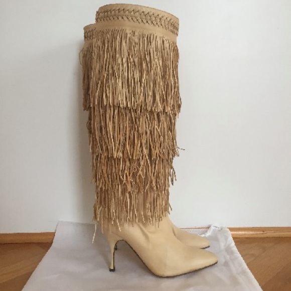 Brian Atwood - Knee-high Boots US 8.5 | IT 38.5 - Picture 2 of 6